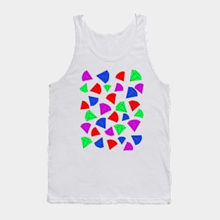 Colorful Gems (White) Tank Top